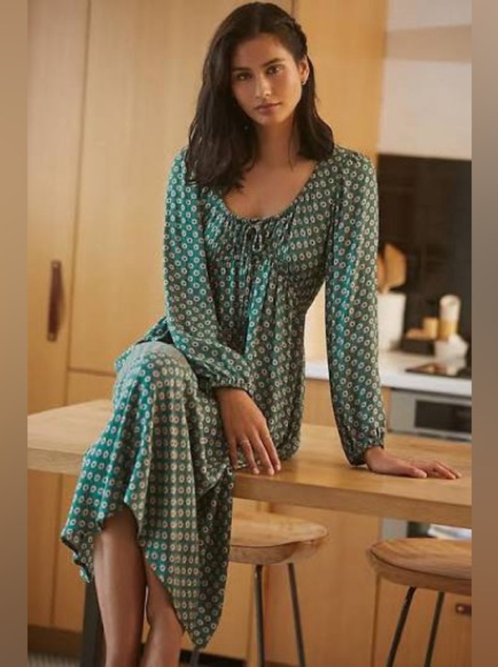 Anthropologie Adelaide Tie
Front Dress size small